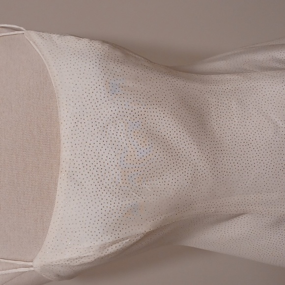 Bryan's/Be Smart Gold Fleck Crinoline Formal A-Line Gown NEW- Sz. 9/10 - Picture 8 of 16